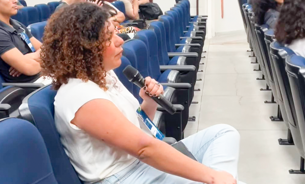 Em mesa-redonda, Marília Paz apresenta ações da Divisão de Fauna e reforça o papel técnico-científico na proteção da biodiversidade e na administração sustentável dos recursos naturais.