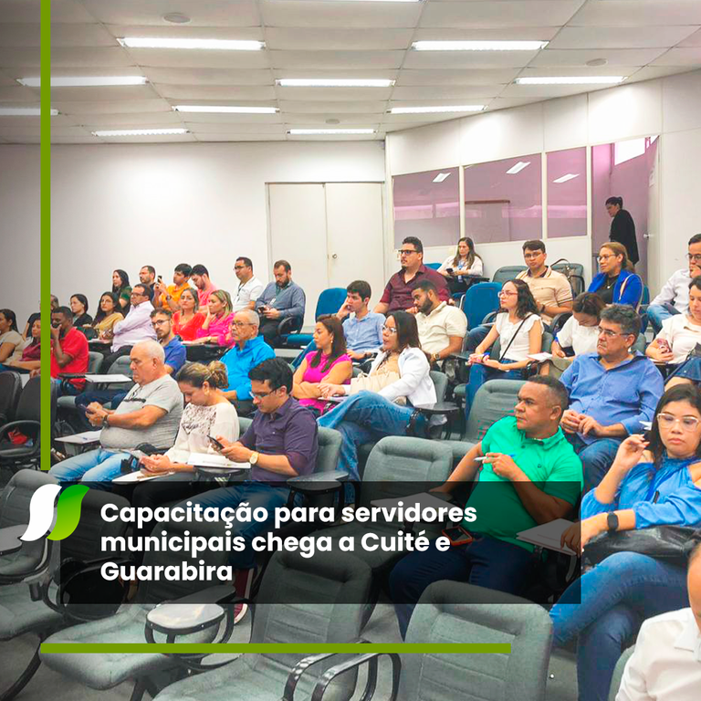 Capacitação para servidores municipais chega a Cuité e Guarabira