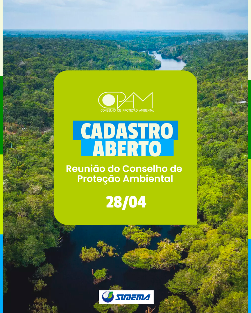 Copam se reunirá na próxima terça-feira (28), a partir das 8h30. O encontro será realizado de forma híbrida, cadastre-se através do e-mail copam@seirhma.pb.gov.br