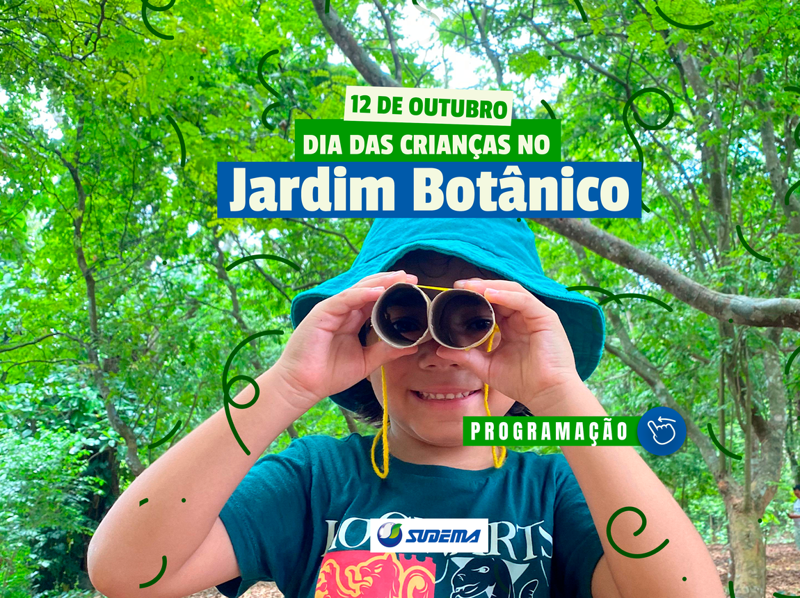 Atividades lúdicas e educativas marcam o Dia das Crianças, incentivando o contato direto com a biodiversidade e o aprendizado ao ar livre