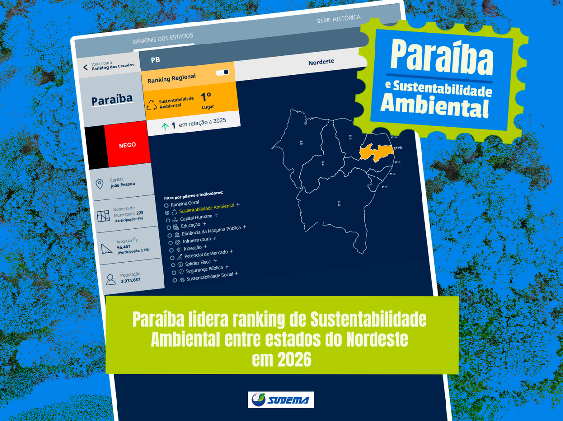 Estado ocupa a 11ª posição nacional no pilar e alcança o primeiro lugar do país em Recuperação de Áreas Degradadas