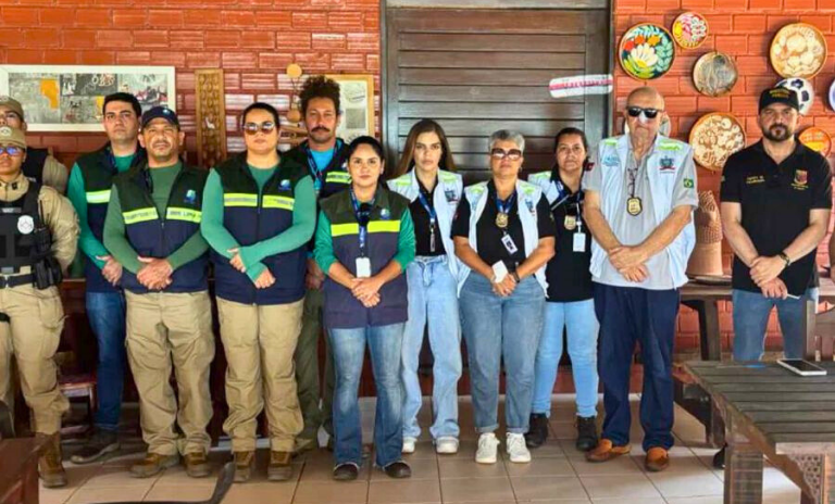 Ação integrada identificou lançamento irregular de efluentes e outras infrações durante fiscalização no local