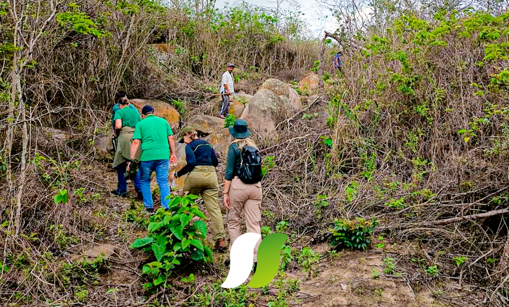 Equipe avaliou condições ambientais da área e mapeou trilha com potencial para o ecoturismo no Cariri paraibano